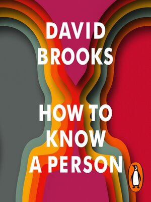 cover image of How to Know a Person
